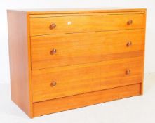 MID 20TH CENTURY EASYFIT TEAK CHEST OF DRAWERS