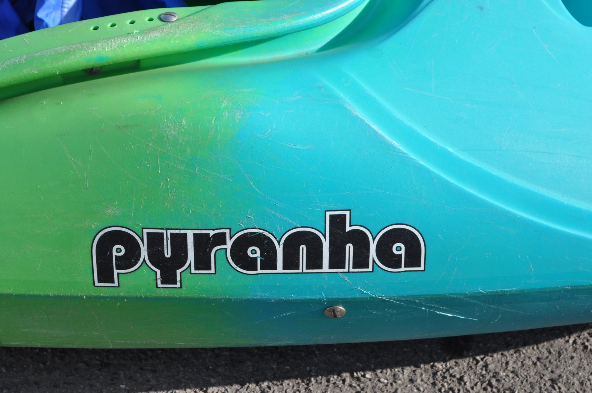 PYRANHA G SERIES KAYAK / CANOE & PADDLE - Image 5 of 6