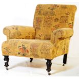 VINTAGE 20TH CENTURY HOWARD STYLE LOUNGE ARMCHAIR