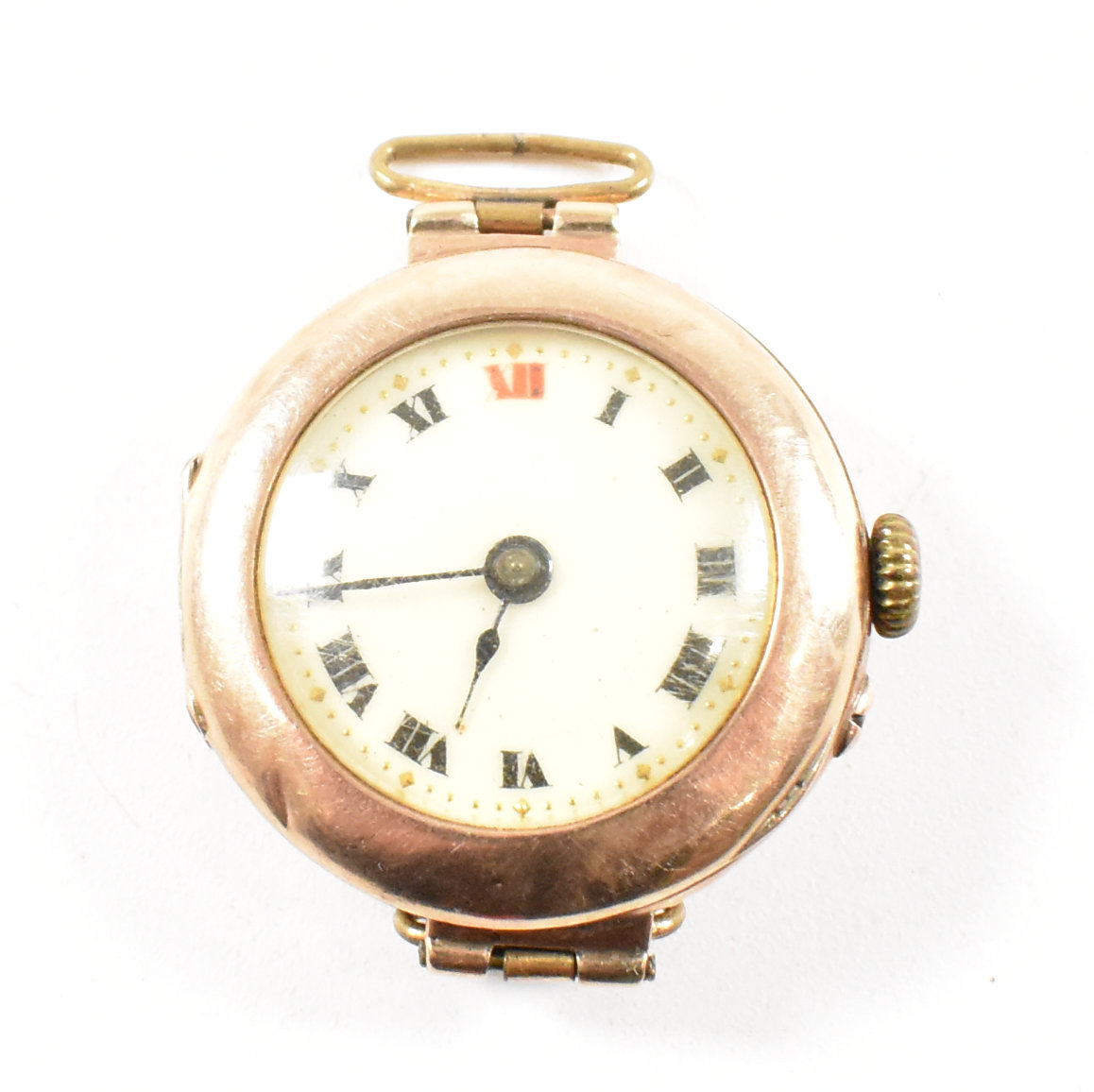 9CT GOLD EARLY 20TH CENTURY LADIES DRESS WATCH