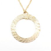 9CT GOLD PENDANT NECKLACE