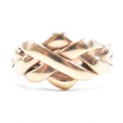 HALLMARKED 9CT GOLD PUZZLE KNOT RING