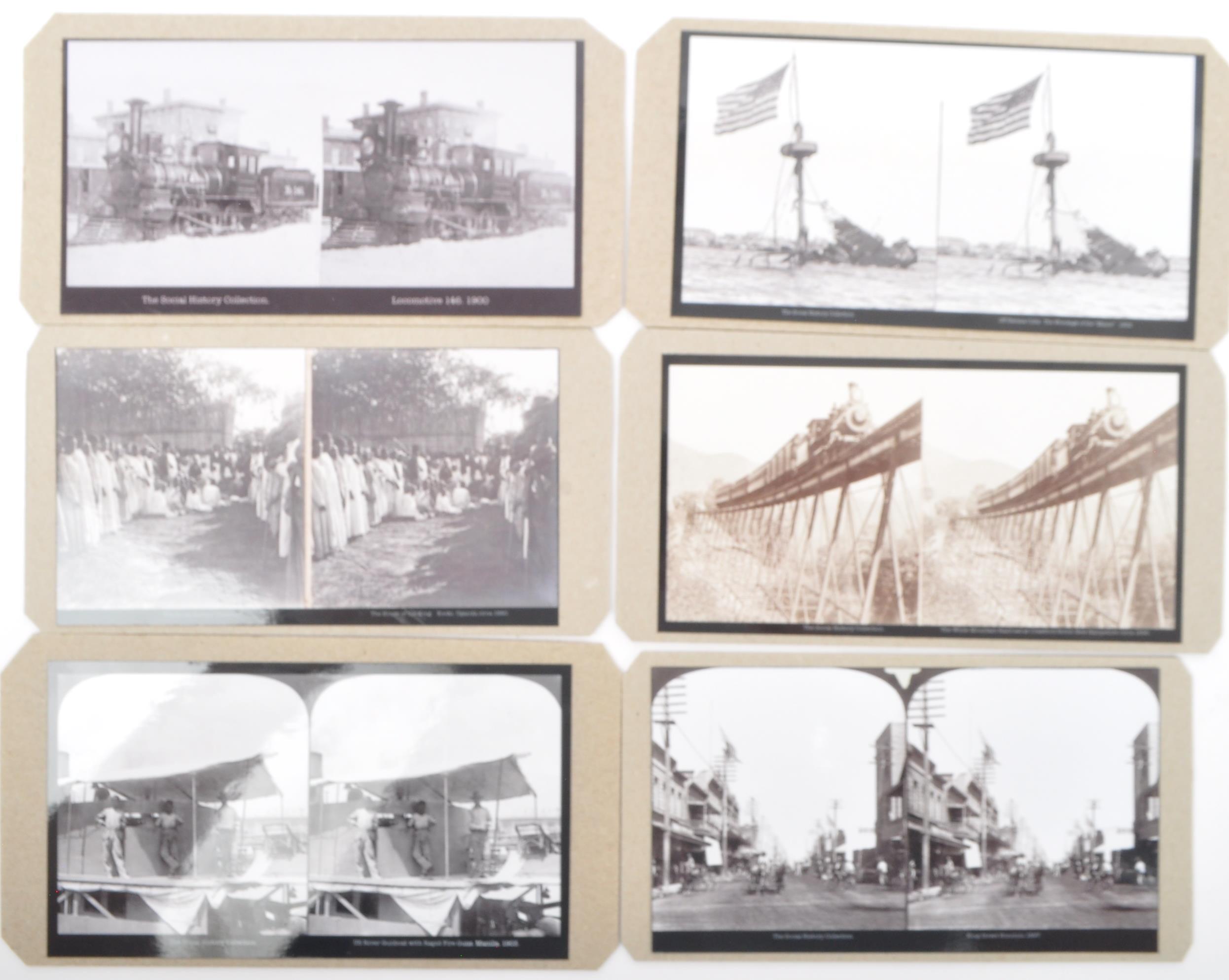 COLLECTION OF FORTY ONE SOCIAL HISTORY STEREOGRAPHS - Image 5 of 7