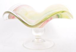 VINTAGE 20TH CENTURY STUDIO ART GLASS CENTREPIECE BOWL