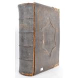 19TH CENTURY THE ILLUSTRATED NATIONAL FAMILY BIBLE BOOK