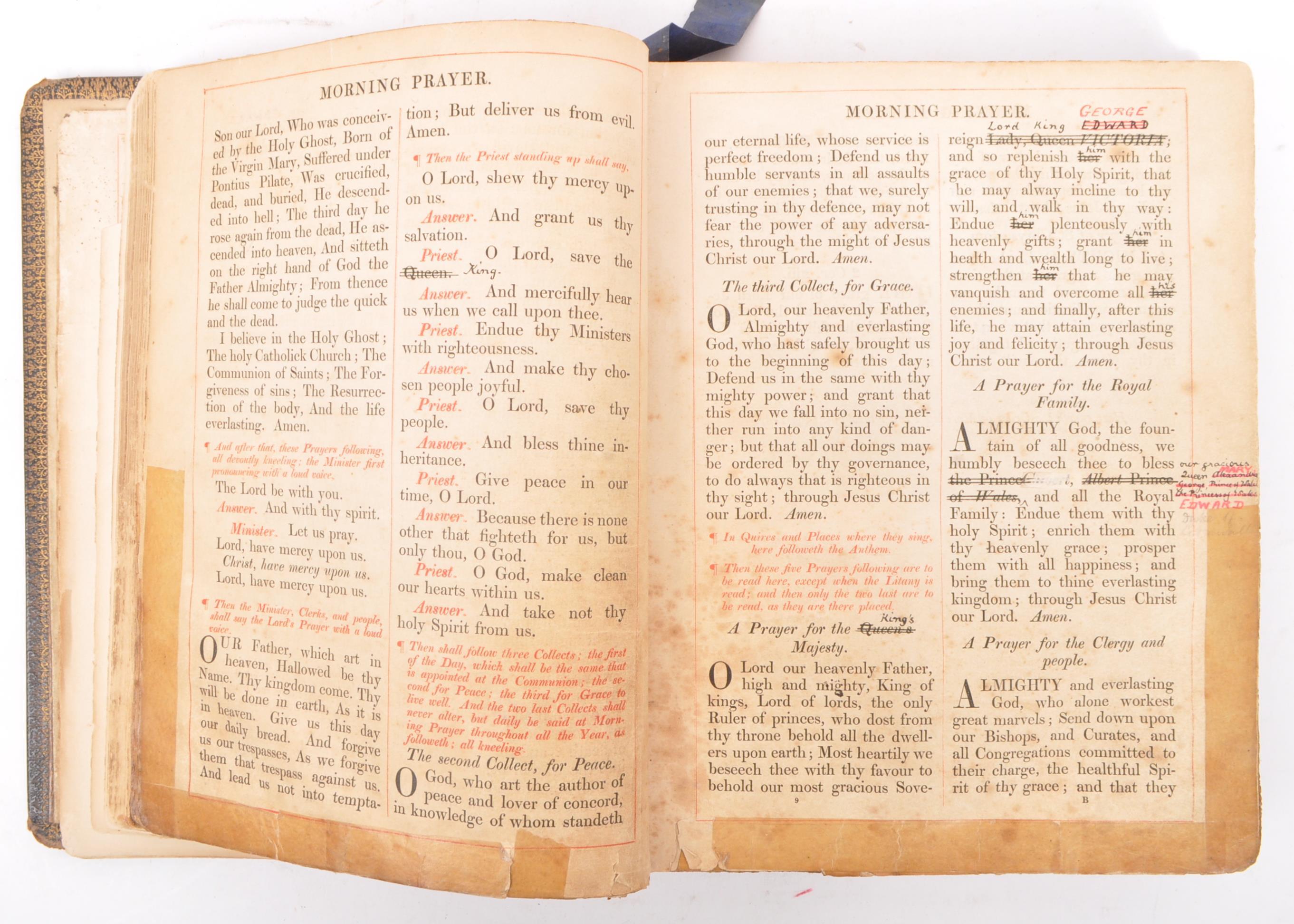 19TH CENTURY 1850 ST JOHN THE BAPTIST CHURCHWARDENS PEW BOOK - Image 3 of 9