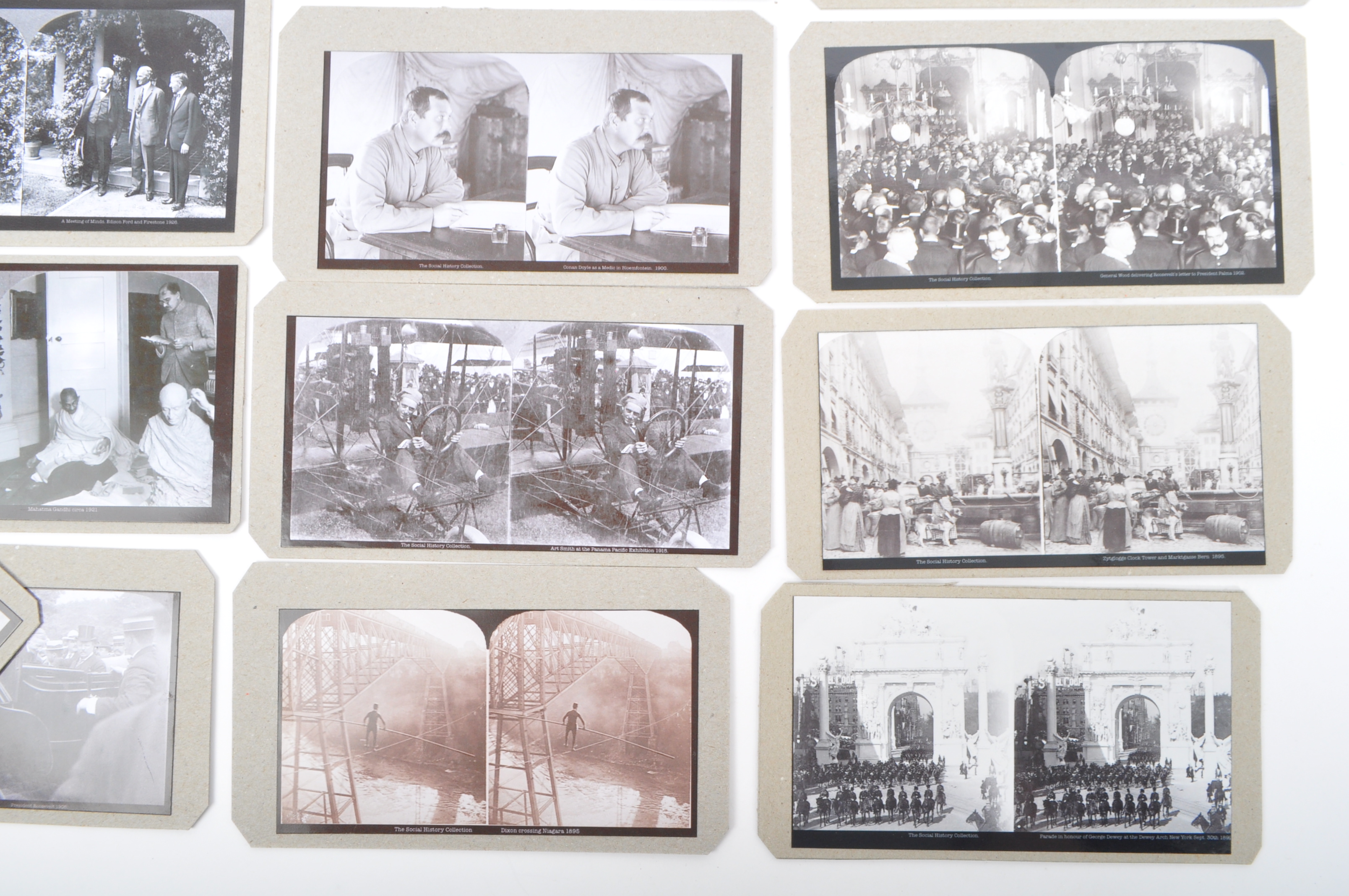 COLLECTION OF FORTY ONE SOCIAL HISTORY STEREOGRAPHS - Image 2 of 7