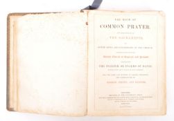 19TH CENTURY 1850 ST JOHN THE BAPTIST CHURCHWARDENS PEW BOOK