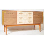 ITALIAN MANNER FORMICA VENEER COCKTAIL SIDEBOARD CREDENZA