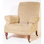 VINTAGE 20TH CENTURY FIRE SIDE LOUNGE ARMCHAIR
