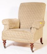 VINTAGE 20TH CENTURY FIRE SIDE LOUNGE ARMCHAIR