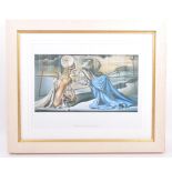 CONTEMPORARY TRISTAN & ISOLDE SALVADOR DALI ART PRINT