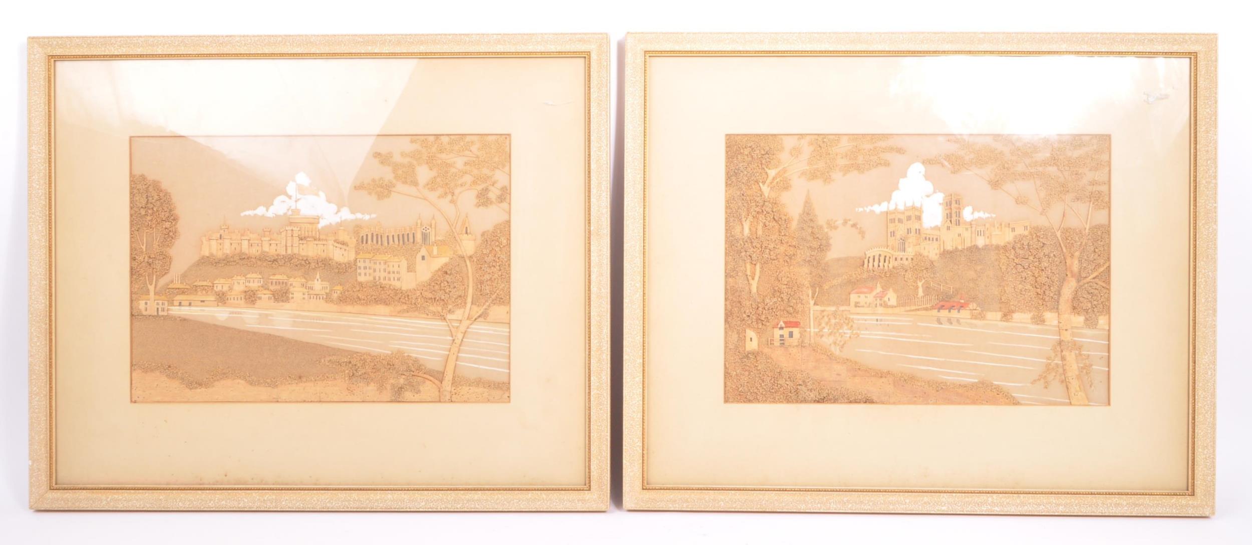 REUBEN LAWES 1910 - PAIR OF CORK CASTLE PICTURES