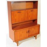 BRITISH MODERN DESIGN MID 20TH CENTURY TEAK BOOKCASE