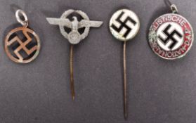 COLLECTION OF SECOND WORLD WAR GERMAN BADGES
