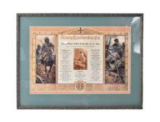 WWI FIRST WORLD WAR GERMAN BATTLE MEMORIAL PLAQUE