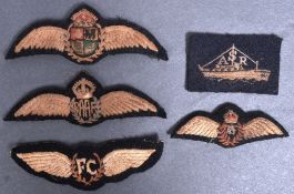 COLLECTION OF WWII SECOND WORLD WAR AVIATION PATCHES