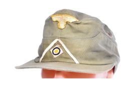 WWII SECOND WORLD WAR GERMAN AFRIKA KORPS FORAGE CAP