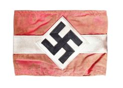 WWII SECOND WORLD WAR GERMAN HITLER YOUTH ARMBAND