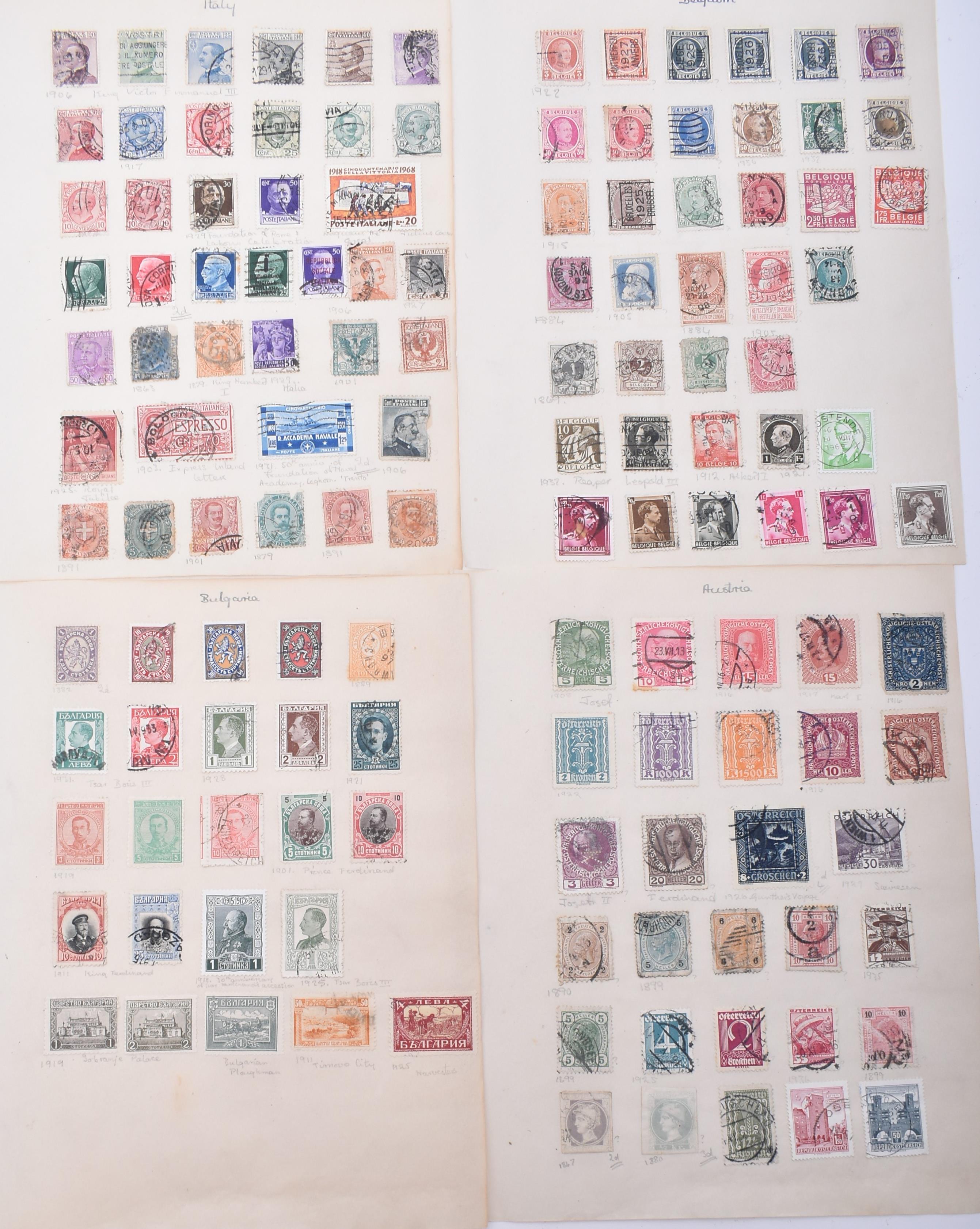 EUROPE - COLLECTION OF 19TH & 20TH CENTURY DEFINITIVE STAMPS - Image 3 of 5