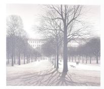 KATHLEEN CADDICK - THROUGH THE PARK - LIMITED EDITION ETCHING