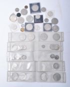 COLLECTION OF COMMEMORATIVE 20TH CENTURY COINS