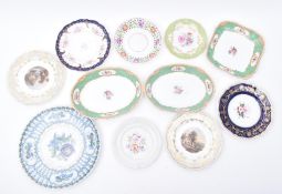 COLLECTION OF LATE 19TH AND EARLY 20TH CENTURY PORCELAIN