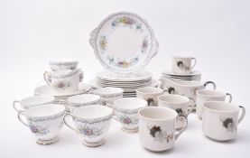 ROYAL DOULTON 'WESTWOOD' & ROYAL ALBERT 'GEM' TEA SERVICE