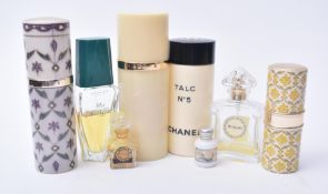 COLLECTION OF EIGHT FRENCH 1960S ONWARDS PERFUME BOTTLES