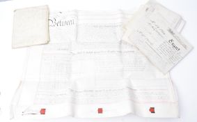 LOCAL INTEREST - QUANTITY OF 19TH CENTURY BRISTOL INDENTURES