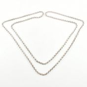 VINTAGE WHITE MEAL NECKLACE CHAIN