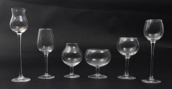 MOSER'S PRAHA GLASS - RETRO MINIATURE SNIFTER GLASSES