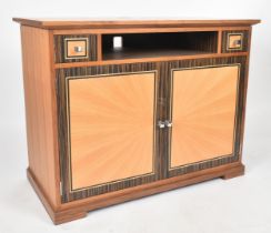 DAVID LINLEY X CLARIDGE'S - 20TH CENTURY BESPOKE TV / MEDIA UNIT