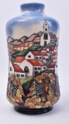 MOORCROFT POTTERY - ANDALUSIA - 1998 B. A. WILKES VASE