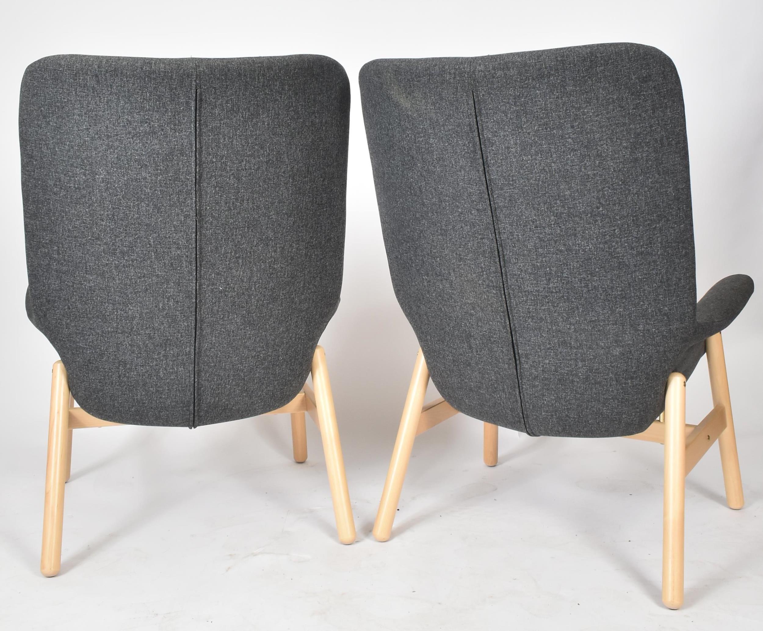 FRANCIS CAYOUETTE X IKEA - VEDBO - PAIR OF HIGH-BACK ARMCHAIRS - Image 5 of 5