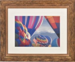 P. SHONE - 'BALLOON FIESTA' - ORIGINAL VINTAGE PHOTOGRAPH