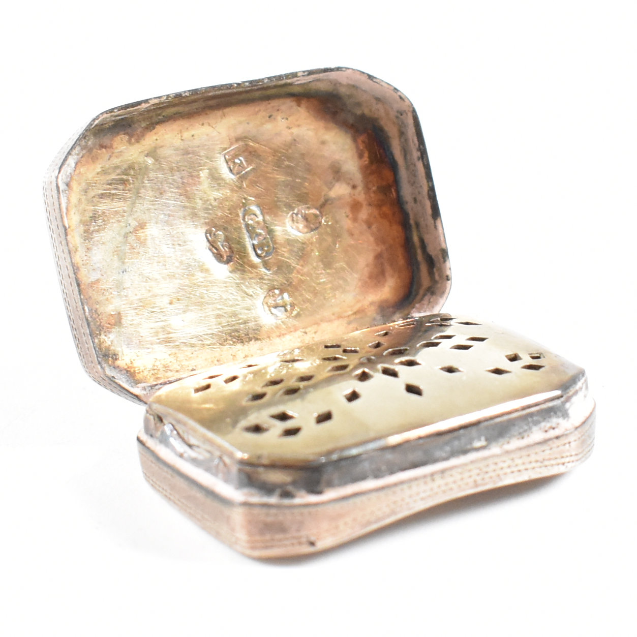 GEORGE III SILVER VINAIGRETTE 1808 - Image 5 of 8