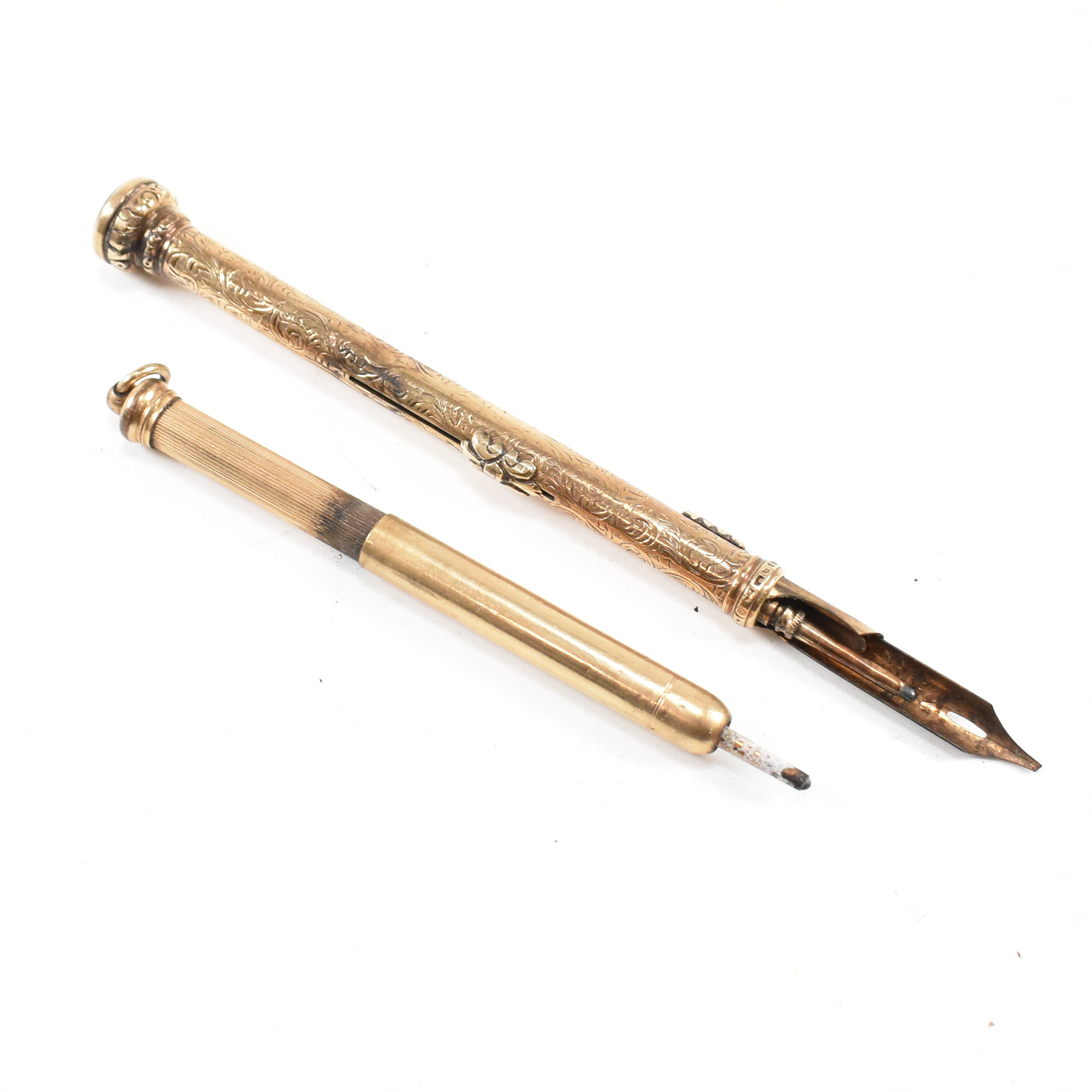 TWO GOLD PLATED PROPELLING PENCILS - Image 3 of 4