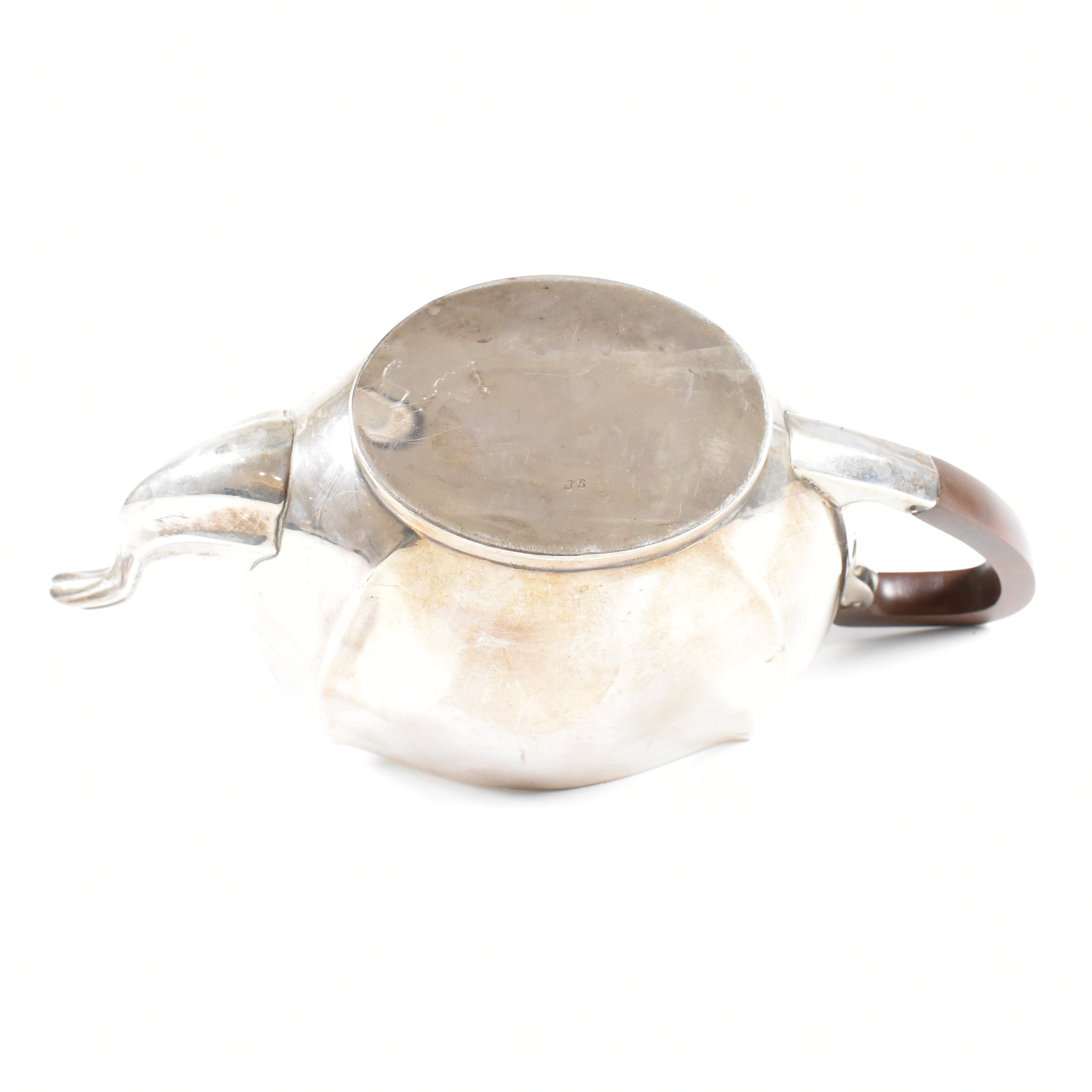 1930S HALLMARKED SILVER TEA POT - Image 11 of 13