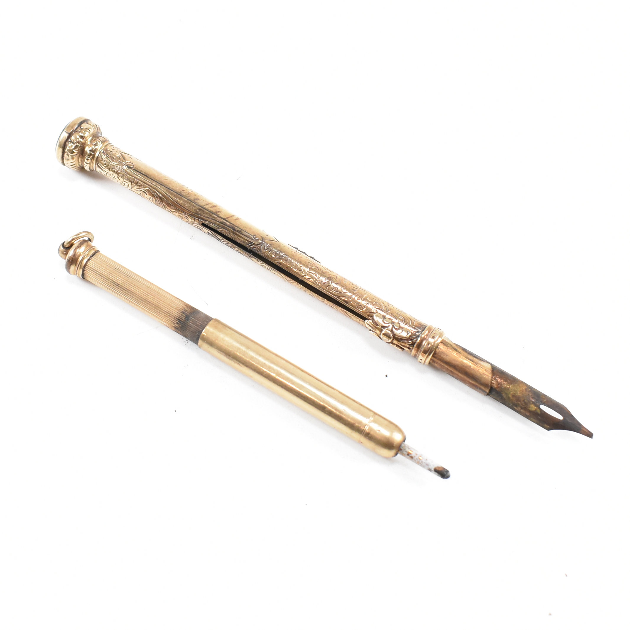 TWO GOLD PLATED PROPELLING PENCILS - Image 2 of 4