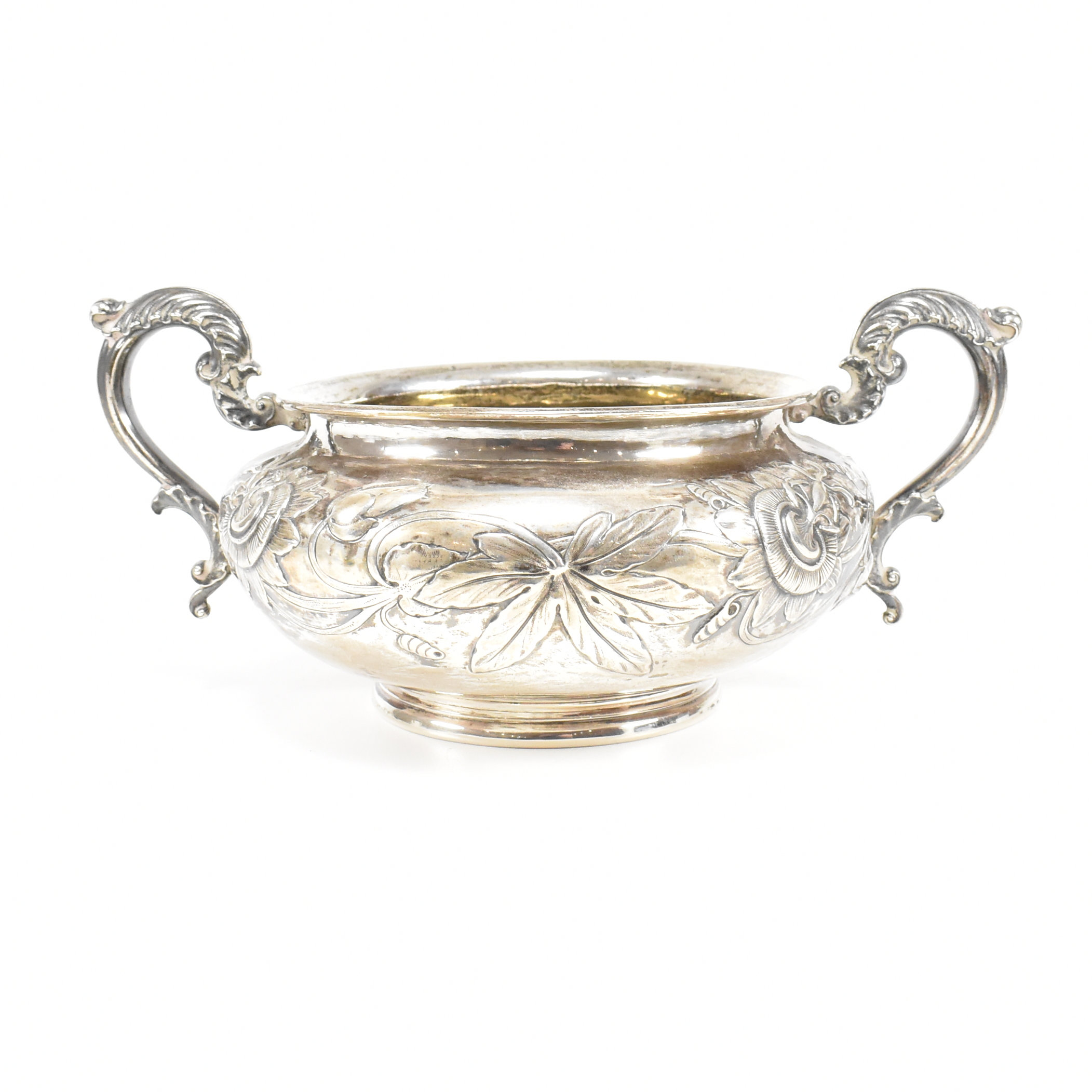 GEORGIAN HALLMARKED SILVER SUGAR BOWL 1830 - Image 2 of 13