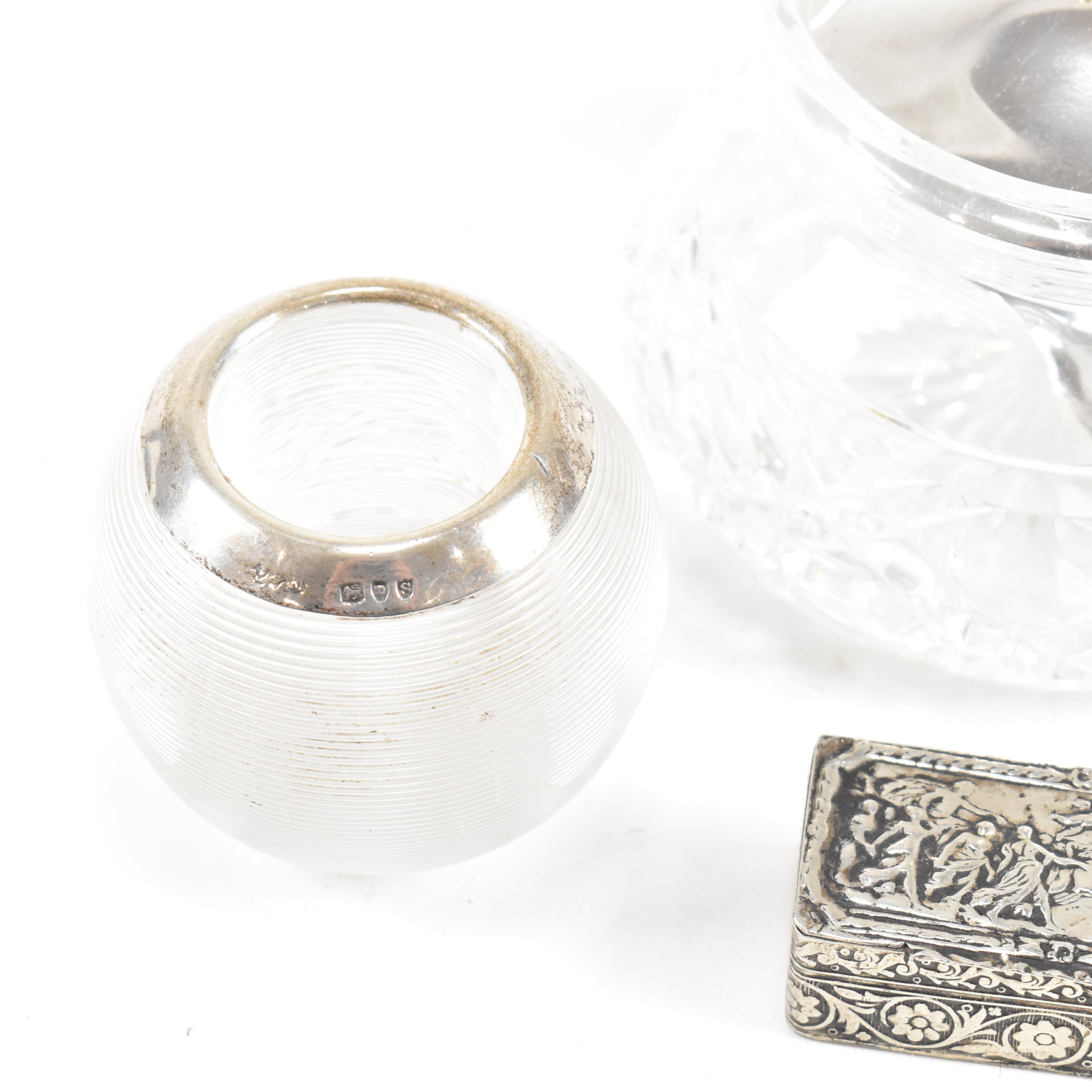 COLLLECTION OF SILVER & WHITE METAL ITEMS - Image 3 of 5