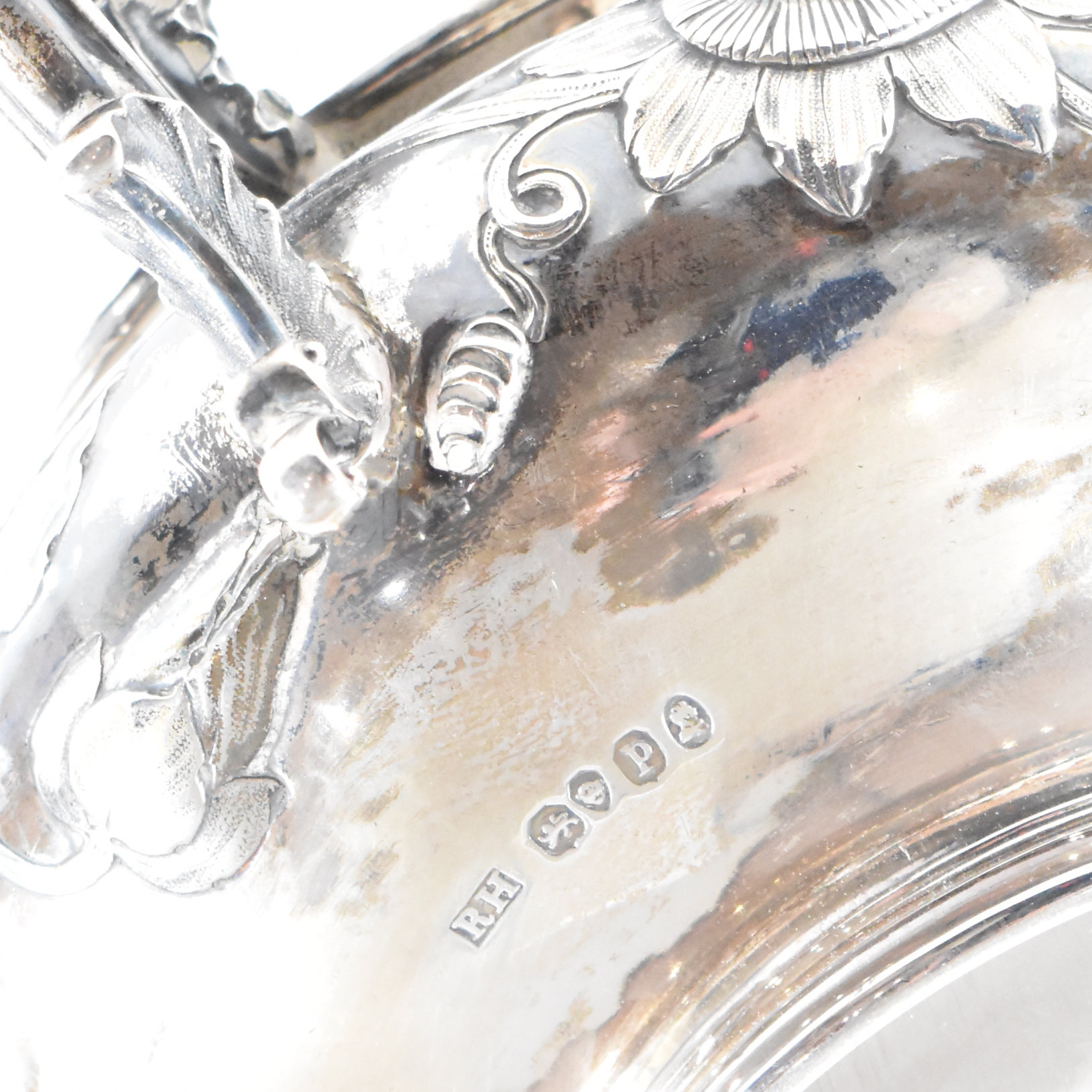 GEORGIAN HALLMARKED SILVER SUGAR BOWL 1830 - Image 13 of 13