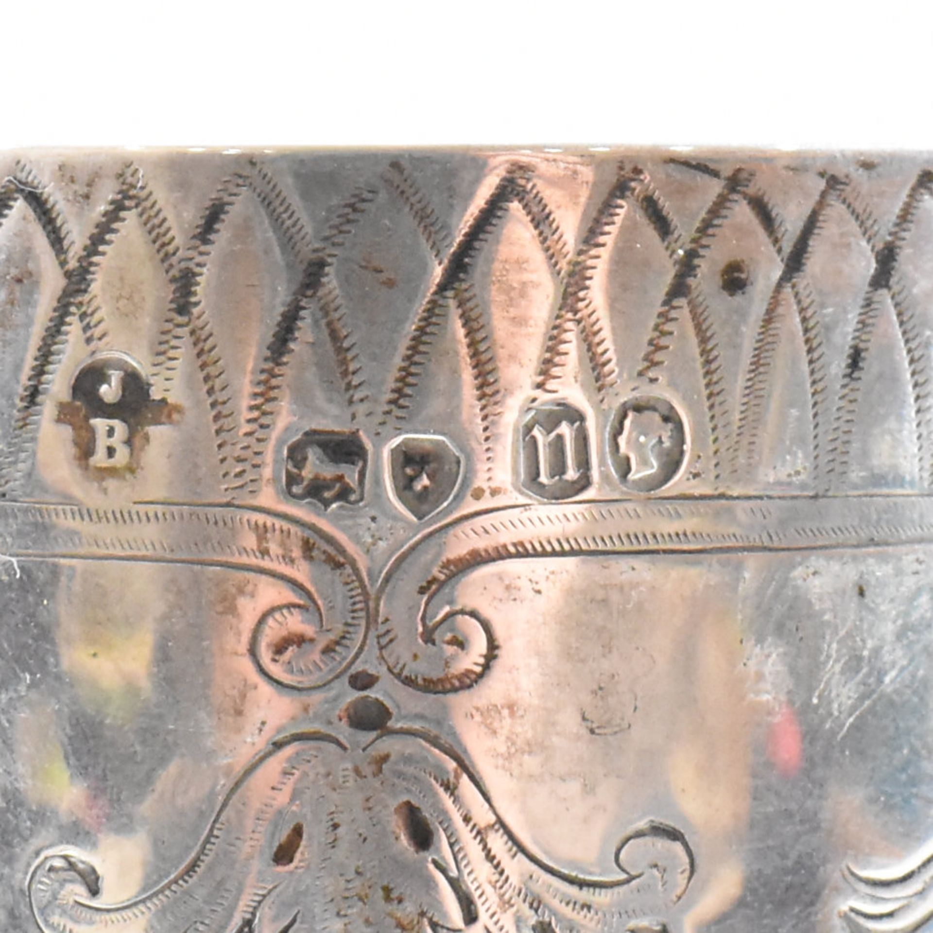 VICTORIAN HALLMARKED SILVER GOBLET TROPHY - Image 9 of 10
