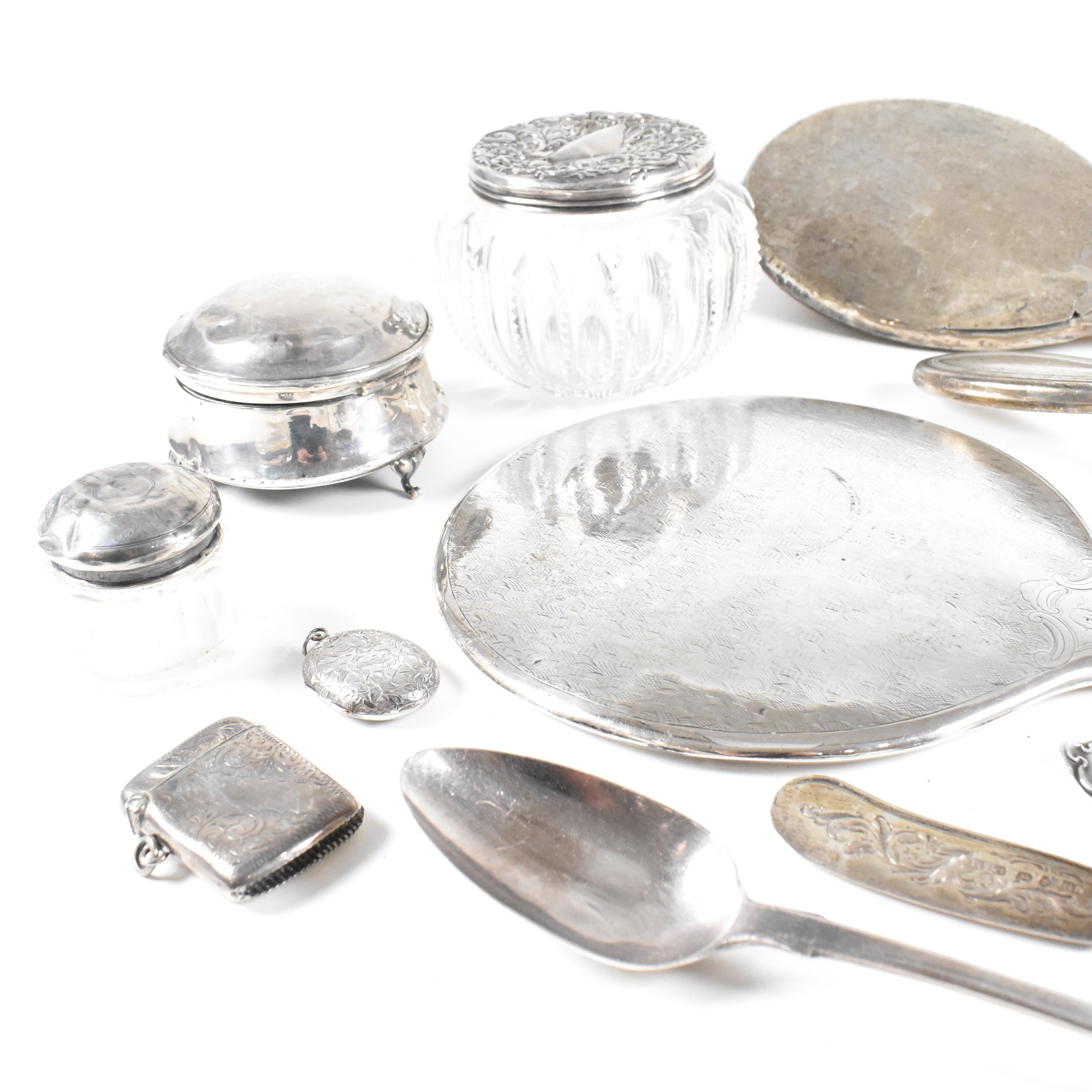 COLLECTION OF HALLMARKED SILVER ITEMS - Image 8 of 13