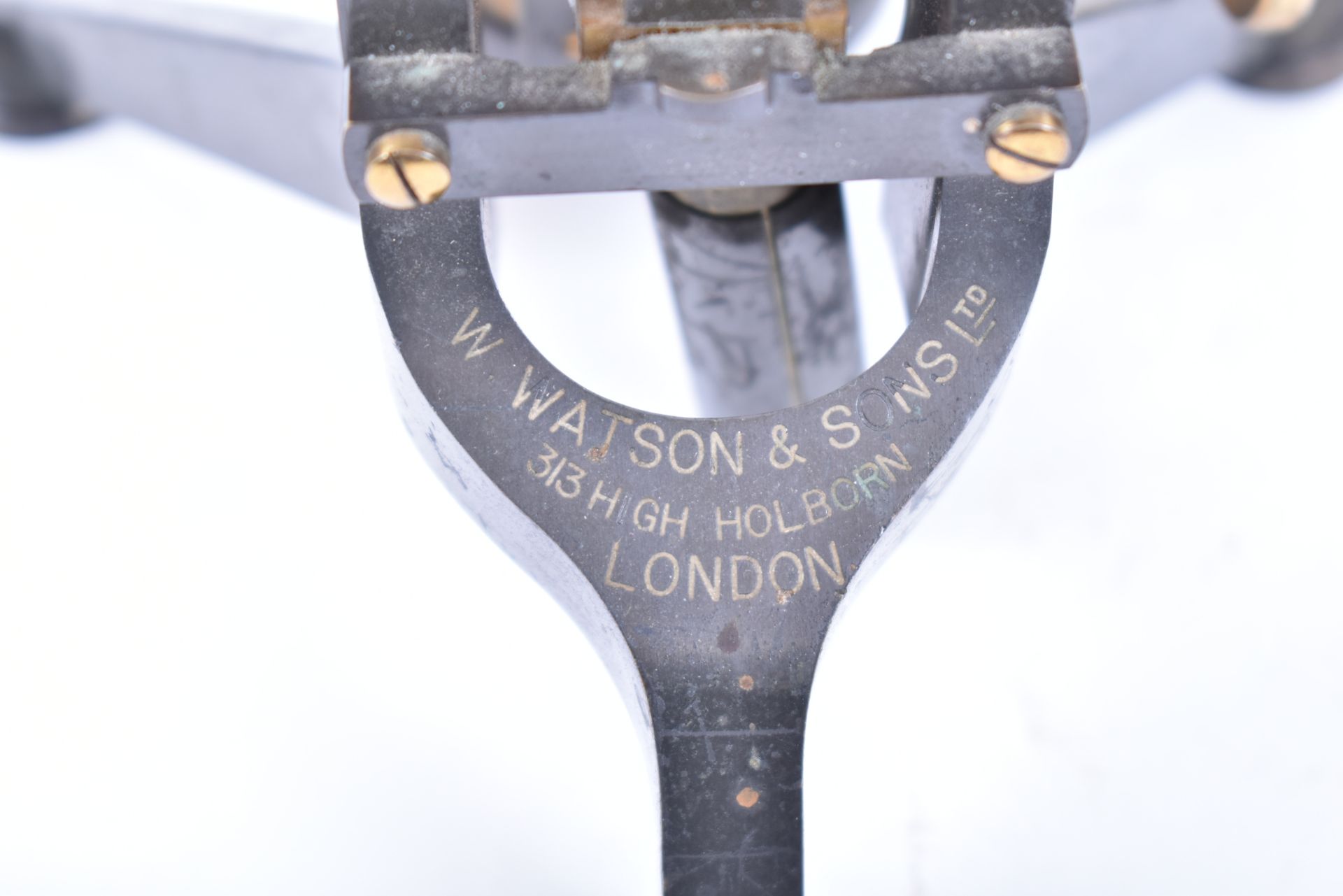 W. WATSON & SONS LTD - 'ROYAL' - EARLY 20TH CENTURY MICROSCOPE - Image 7 of 8