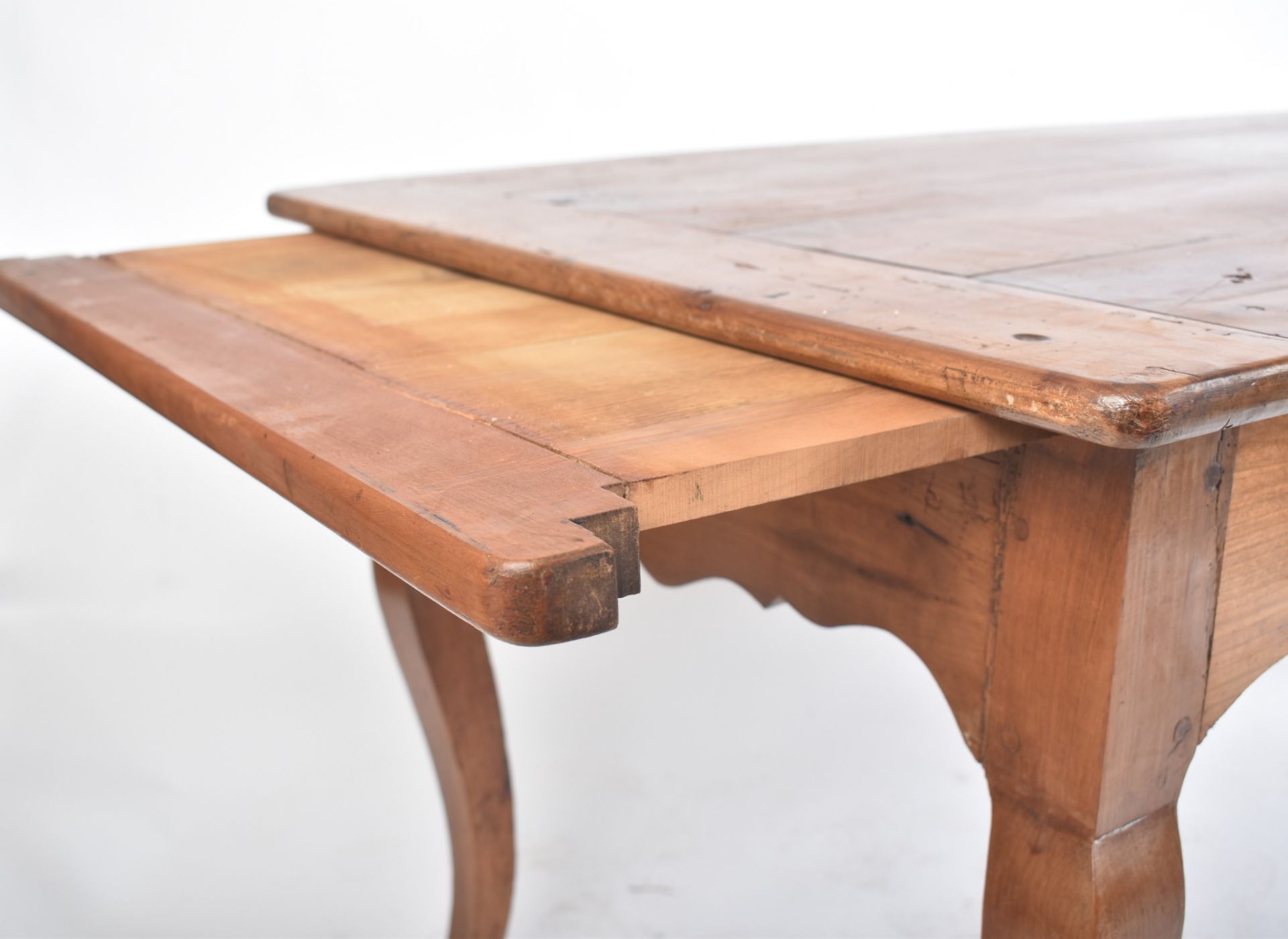 LATE 19TH CENTURY FRENCH FRUITWOOD REFECTORY TABLE - Bild 7 aus 10