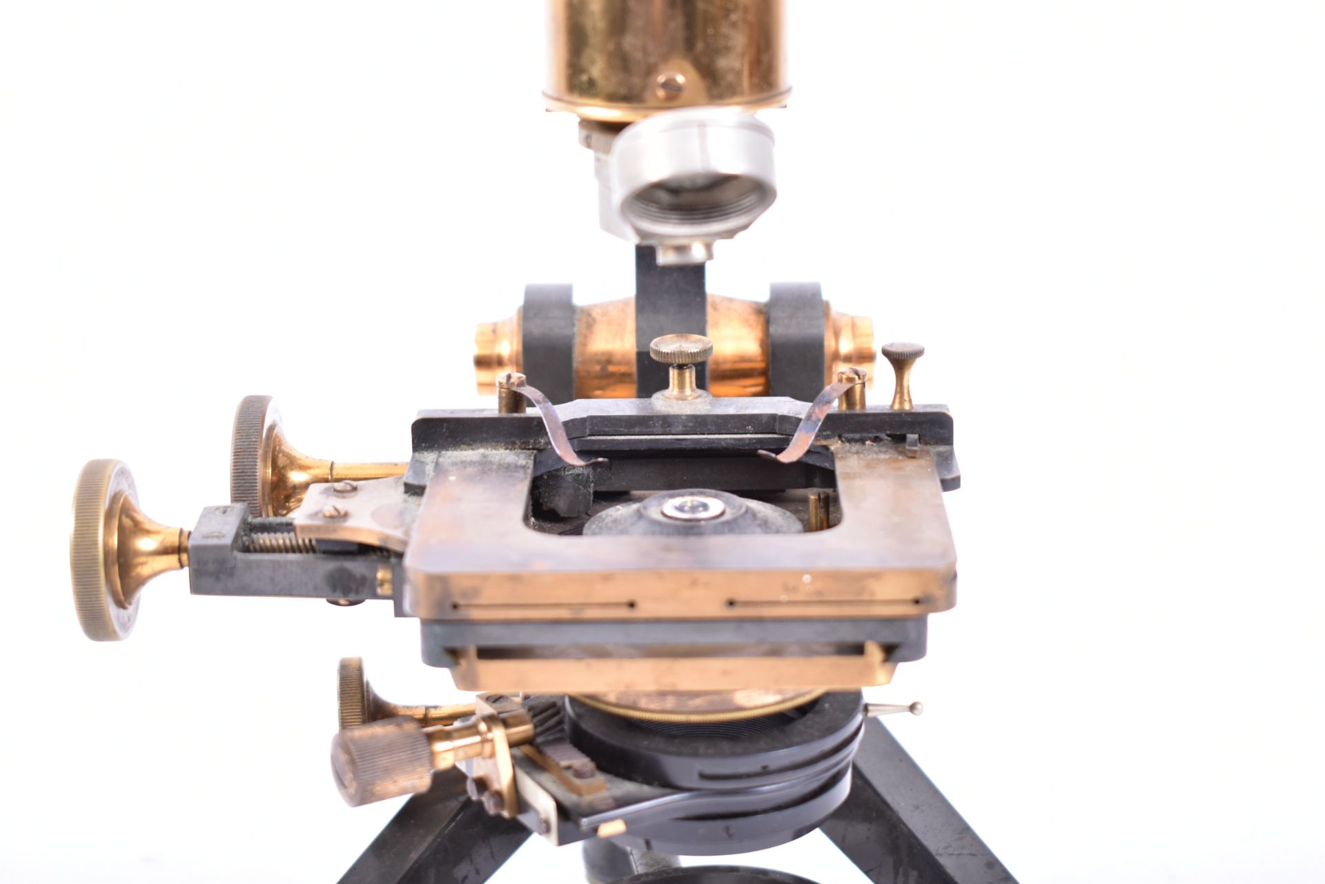 W. WATSON & SONS LTD - 'ROYAL' - EARLY 20TH CENTURY MICROSCOPE - Image 3 of 8