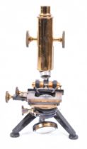 W. WATSON & SONS LTD - 'ROYAL' - EARLY 20TH CENTURY MICROSCOPE