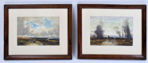 WILLIAM MANNERS - PAIR OF RURAL LANDSCAPE PAINTINGS